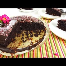 Nietypowy murzynek z rodzynkami i dżemem | Słodki Blog