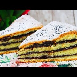 ŚWIĄTECZNE CIASTO MAKOWE - PROSTY PRZEPIS - BOMBOWA KUCHNIA