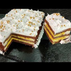 Торт ЛАСТОЧКА! Легкий, Вкуснейший, Бюджетный Торт! Шоколадно-апельсиновый торт! Без сливок