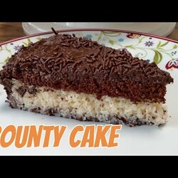 Bounty torta ~ spoj cokolade i kokosa / Bounty Cake Recipe~Chocolate & Coconut Perfection