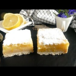 ЛИМОННЫЕ КВАДРАТИКИ! Насыпной и наливной Лимонный пирог одновременно! Находка для любителей лимонов!