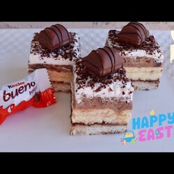 SUPER KREMASTI  KOLAČ KINDER BUENO