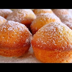 Самый лёгкий рецепт апельсиновых кексов!Воздушные как пушинка!