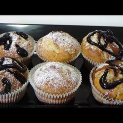 JEDNOSTAVNO,BEZ MIKSERA,BEZ JAJA SA MEROM NA ŠOLJE" MAFINI" KOJI OBARAJU S NOGU!!