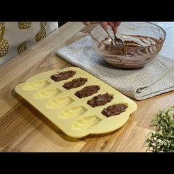 ШОКОЛАДНОЕ ВОЗДУШНОЕ ПЕЧЕНЬЕ ✩ просто и очень вкусно! Печенье Мадлен