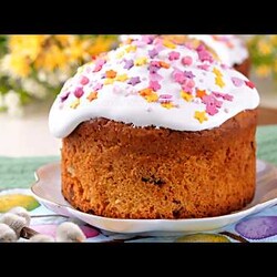 Творожный ПАСХАЛЬНЫЙ КУЛИЧ без дрожжей!