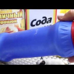 Чистящее средство для посуды. Отмывает всё до БЛЕСКА!