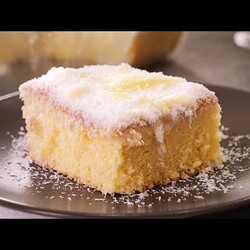 Pastel de Coco muy Esponjoso, Tierno y Jugoso