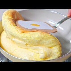 간단한 재료, 계란 2개로 만드는 부드러운 요리!! 정말 쉬워요! 당신도 만들 수 있습니다.  #006