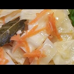 Самый лучший рецепт капуста "Провансаль"быстрого приготовления.