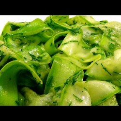 Кабачки, маринованные быстрым способом