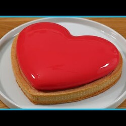 CROSTATA MODERNA con Ganache, Bavarese e glassa a specchio