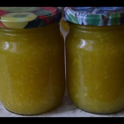 ДЖЕМ  из кабачков с лимоном и апельсином через мясорубку .Понравится всем!