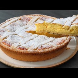 CROSTATA con Crema di Ricotta ricetta della Nonna Tradizionale