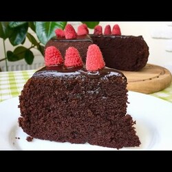 Очень Простой Шоколадный Торт на Раз, Два, Три | How to Make Easy Chocolate Cake, English Subtitles