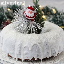 Праздничный тыквенный кекс с яблоком