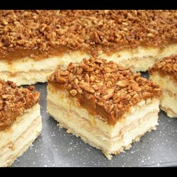 HIT Obłędny SERNIK GOTOWANY  z kajmakiem  i prażonym słonecznikiem (bez pieczenia)