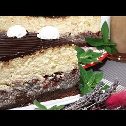 рецепт сирника з маком та вишнями