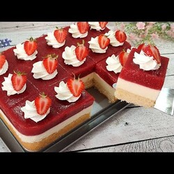 Der leckerste Kuchen für Sommerzeit! Schmeckt wie eine echte Torte vom Konditor!