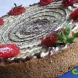 Пирог "Три молока" с маком