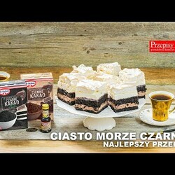 CIASTO MORZE CZARNE - NAJLEPSZY PRZEPIS