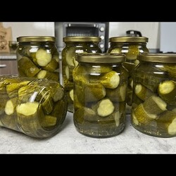 Маринованные огурцы по фински на зиму: я уже второе лето готовлю их тазами (никакой стерилизации)