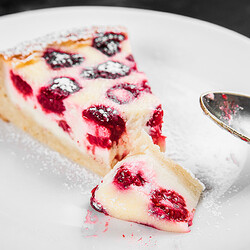 Пирог с малиной пошаговый рецепт с фото