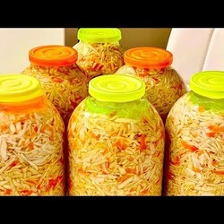 КВАШЕНАЯ КАПУСТА с секретом! Старый рецепт! Хрустит даже через год!‼️