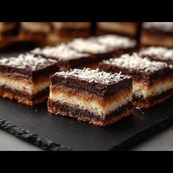 Saftige Schoko-Kokos-Schnitten –