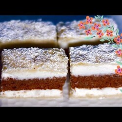 ROZIN KOLAC  - ODLICAN KREMASTI KOLAC  (THE  BEST CREAM PUFF CHOCOLATE VANILLA CAKE)