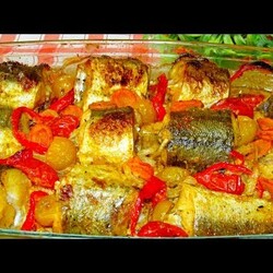 ВКУСНЕЕ РЫБЫ НЕТ, с овощами в духовке! Самая СОЧНАЯ! Ужин прекрасный!