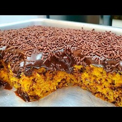 апельсиново-морковный пирог