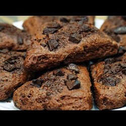 Минутный Десерт к Чаю! ШОКОЛАДНЫЕ Сконы | Кулинарим с Таней