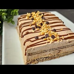 Solo 3 ingredienti!! semifreddo in 5 minuti , tutti chiederanno la ricetta! facile e semplice.