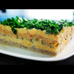 Такого салата НЕТ В ИНТЕРНЕТЕ! Кто попробует, БУДЕТ ПРОСИТЬ ЭТОТ РЕЦЕПТ!