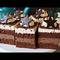 Świąteczne ciasto czekoladowo – pomarańczowe | PRZEPIS | Mała Cukierenka