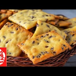Съедается за секунды! Закусочный Крекер всего за 15 минут