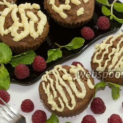 Шоколадные кексы на греческом йогурте