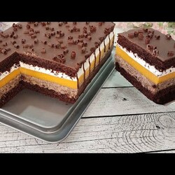 Роскошный торт "БАРХАТНАЯ ОСЕНЬ"!!! Мега вкусный, тает во рту! Ручным миксером