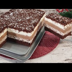 Dieses Rezept kennen nur wenige! Weihnachtskuchen! Der Kuchen schmilzt im Mund! Ohne Gelatine