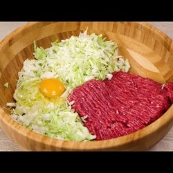 Просто КАПУСТА и ФАРШ Не думала, что можно ТАК ПРОСТО!  Без возни и хлопот!