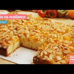 Ciasto na maślance z brzoskwiniami