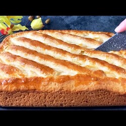 Liebst du Hüttenkäse? Sie werden diesen Kuchen jeden Tag backen! Kuchen mit Hüttenkäse in 15 Minuten