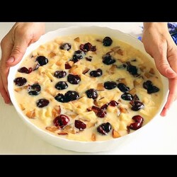 Вкусно к Чаю из Ничего!Самый Простой МАННИК(Пирог)с фруктами и самый вкусный!