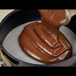 Шоколадный ПИРОГ к ЧАЮ за 5 минут + время на Выпечку! Скорее сохраняйте рецепт! Без Яиц и Молока!