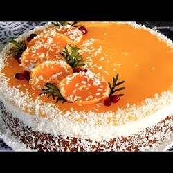 Праздничный Торт Мандариновый Блюз