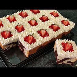 Быстрые КЛУБНИЧНЫЕ ПИРОЖНЫЕ! Нереально Вкусные, Сочные, Лёгкие! Без желатина! Тают во рту!