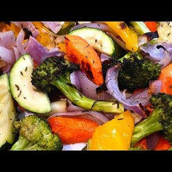 Запечённые овощи в духовке.Почти все делают эти 3 ошибки при приготовлении овощей.Как запекать овощи