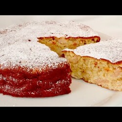 MAI VISTA SU YOUTUBE! TORTA DI MELE senza farina #425
