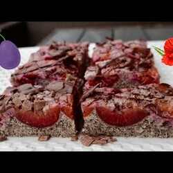 KOLAČ SA MAKOM I ŠLJIVAMA (PLUM &POPPY SEEDS CAKE)